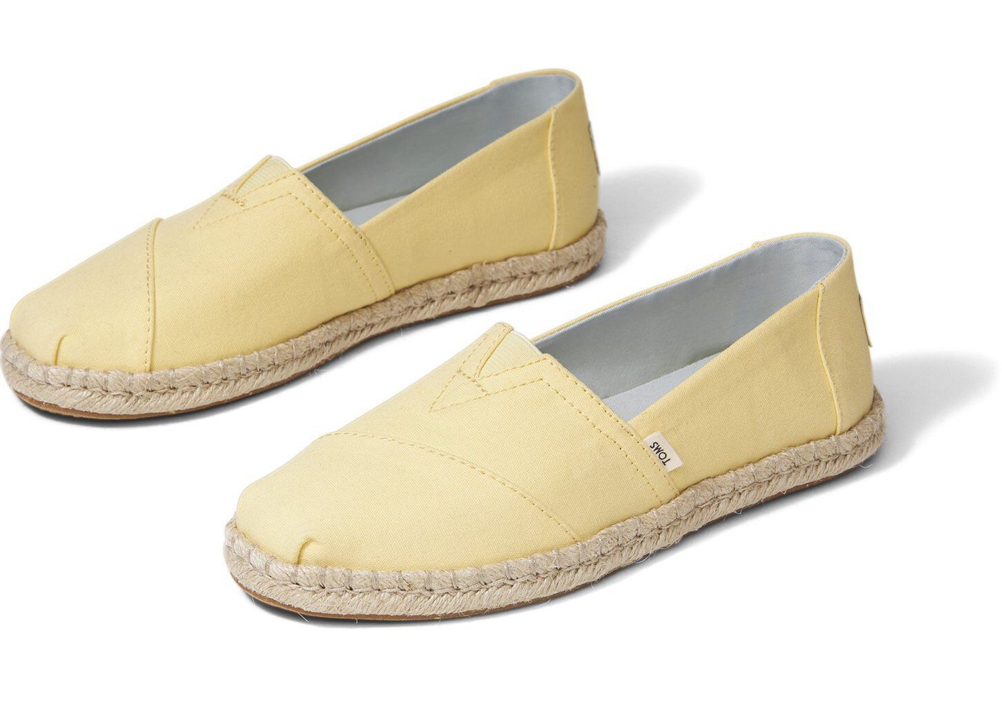 Toms Espadryle Damskie Żółte - Alpargata Plant Dye - 59UKGERVF